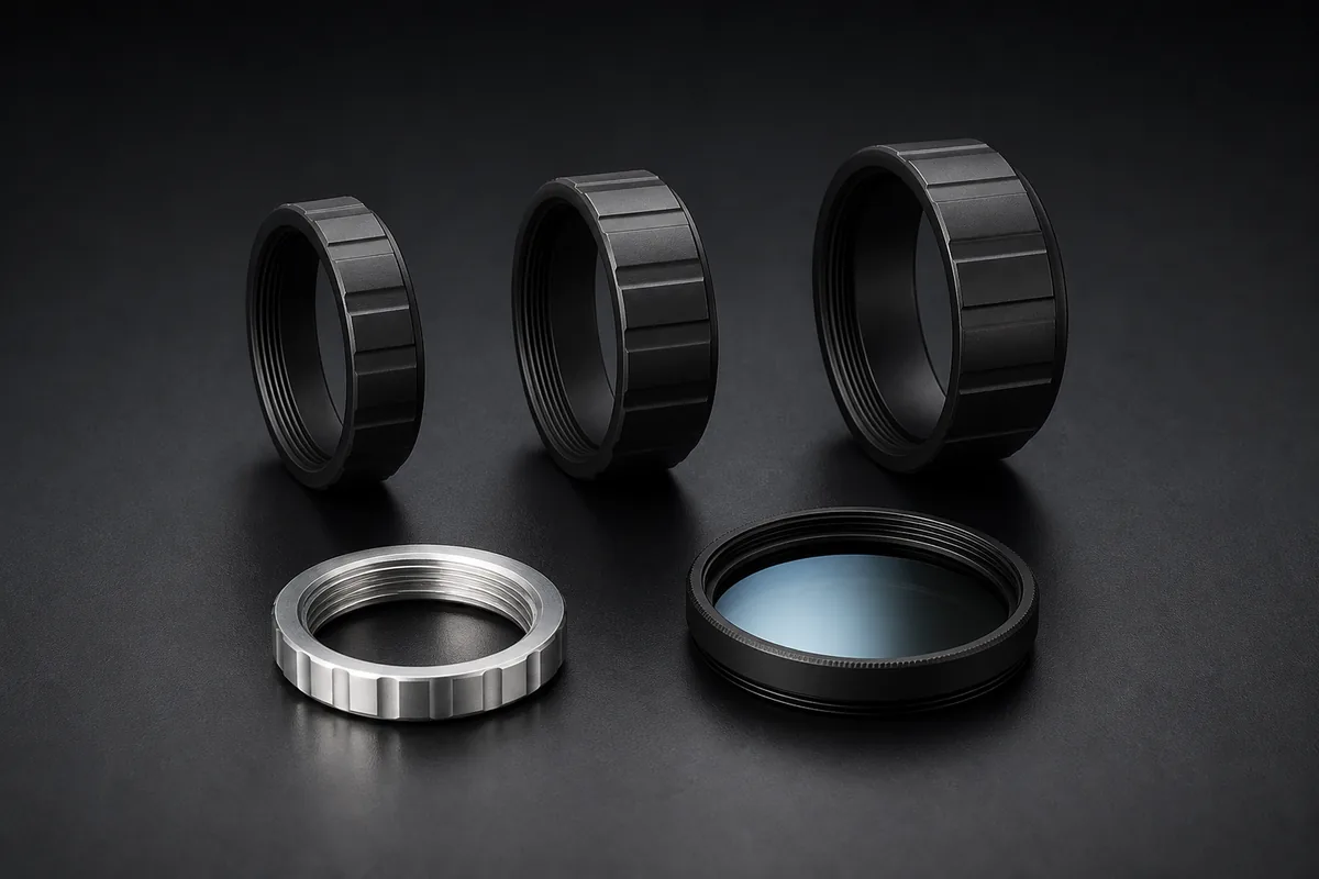Hikrobot Lens accessories: adapters, rings, polarizers